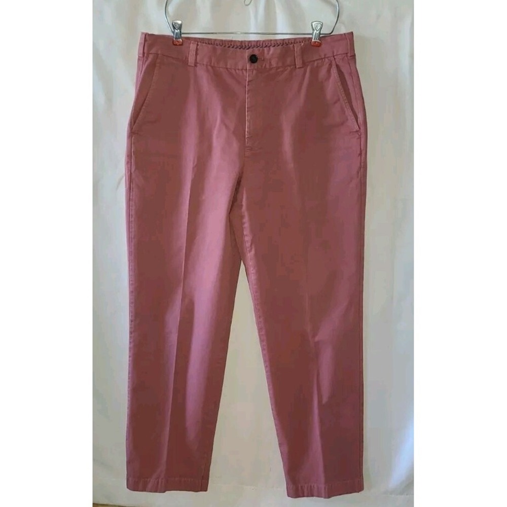 Brooks Brothers Pants Mens 36x32 Red Clark straight Chino Preppy